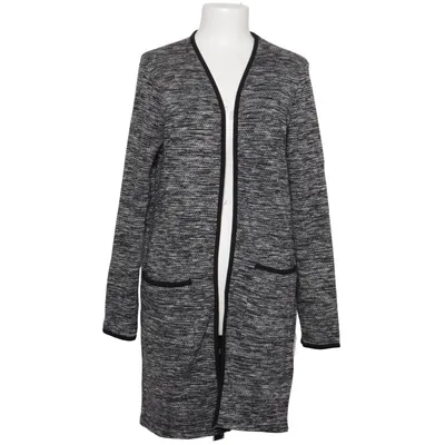 Cardigan (Gray, White) from Me&i Cotton, Elastane, Polyester, Viscose