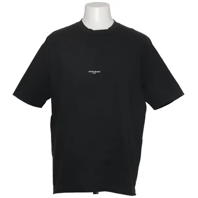 T-shirt (Black) from Stone Island Cotton