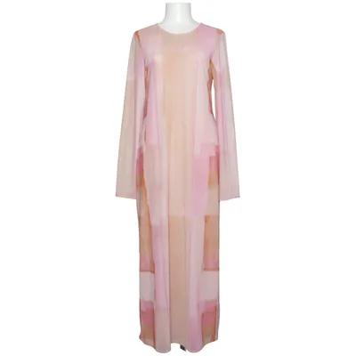 Maxi jurk (Roze, Beige, Bruin) van & Other Stories Elastaan, Polyester