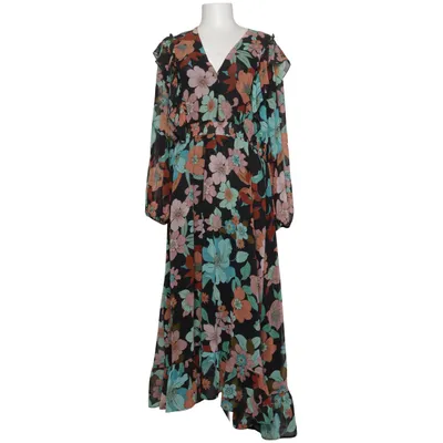 Maxikjole (Sort, Flerfarvet) fra Zara Polyester