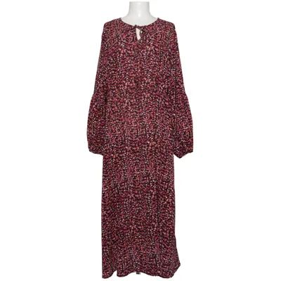 Maxi dress (Red, Black, Multicolored) from Shein Curve Elastane, Polyester