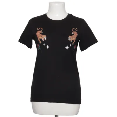 T-shirt (Black, Multicolored) from Twintip Cotton