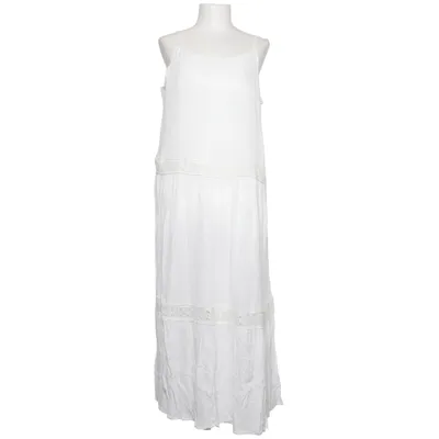 Robe longue (Blanc) de Gina Coton, Viscose