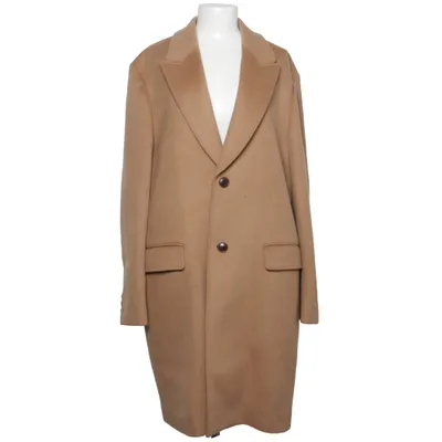 Frakke (Beige) fra Ted Baker Viscose, Uld