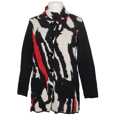 Cardigan (Sort, Hvid, Rød) fra Faber Polyamid, Viscose, Uld