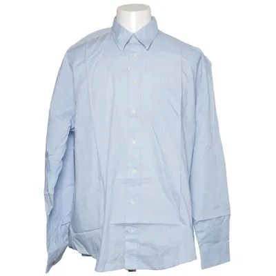 Shirt (Blauw) van Henry Morell Katoen, Polyester