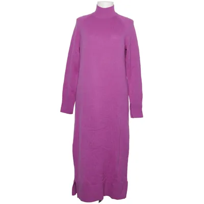 Jurk met col (Lila) van Hugo Boss Kasjmier, Wol
