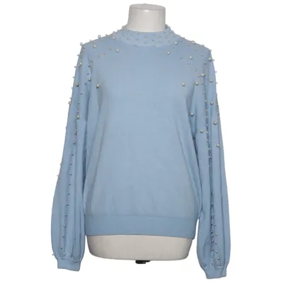 Sweater (Blue) from Papillonne Polyamide, Viscose