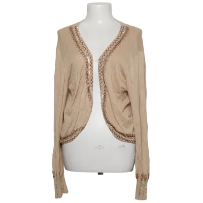 Cardigan (Beige) from Pierre Cavallo Elastane, Polyamide, Viscose