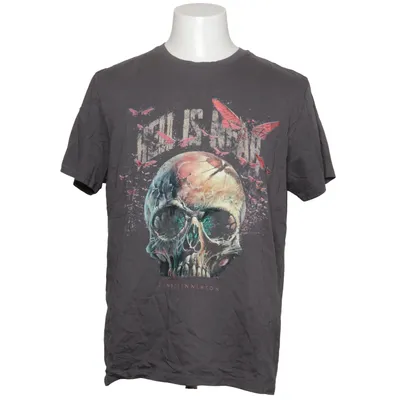 T-shirt (Gray, Multicolored) from Einstein & Newton Cotton