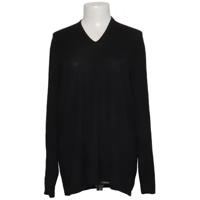 Pull-over (Noir) de Longhin Cachemire, Soie