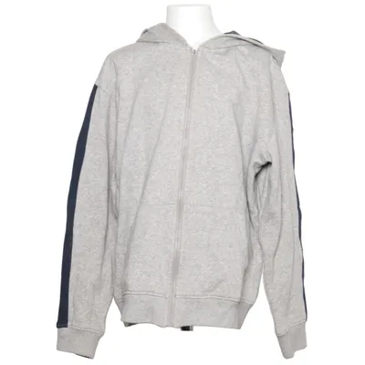 Huvtröja (Grå, Blå) från H&M Basic Bomull, Polyester