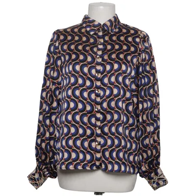 Blouse (Blauw, Zwart, Beige) van Meisïe