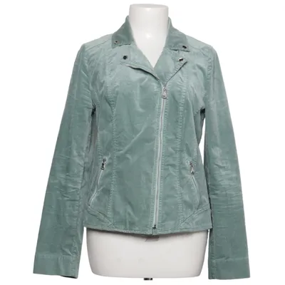Bikerjakke (Grøn) fra Gerry Weber Collection Bomuld, Elastan, Modal