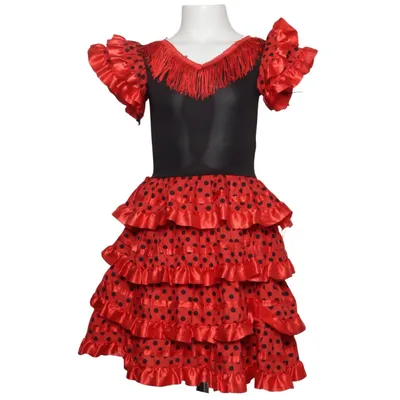 Déguisement (Rouge, Noir, Multicolore) Coton, Polyamide, Polyester
