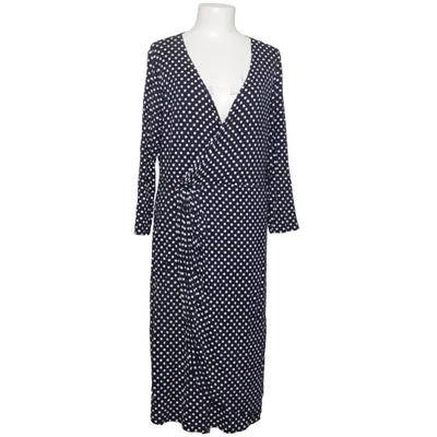 Wrap dress (Blue, White) from Krisp