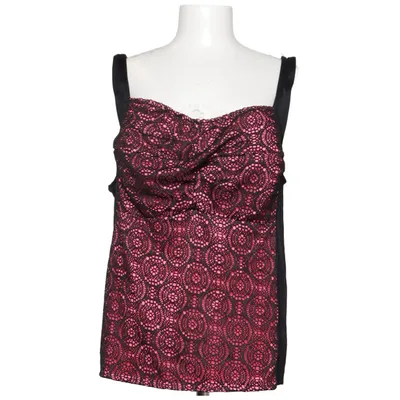 Top (Sort, Pink) fra Janina Curved Elastan, Polyamid, Polyester