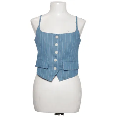 Kostuumgilet (Blauw) van Lumina Katoen