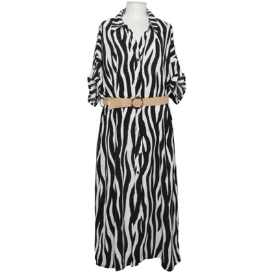 Shirt dress (Black, White) from Kapalua