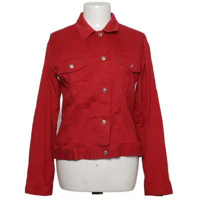 Denim jacket (Red) from Broadway Cotton