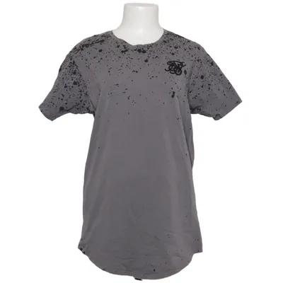 T-shirt (Gray) from SikSilk Cotton, Elastane