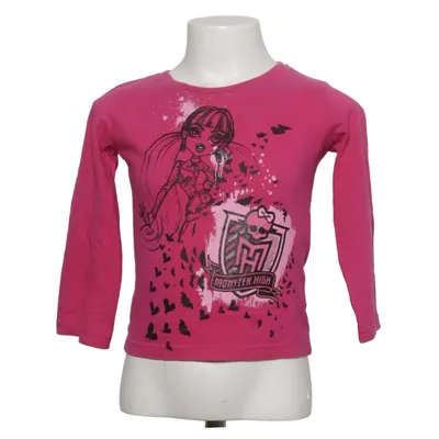 Langærmet t-shirt (Pink) fra Monster High Bomuld