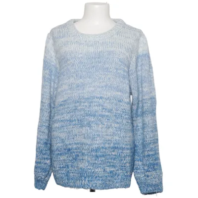 Sweater (Blue, White) from Yessica Acrylic, Alpaca wool, Polyamide