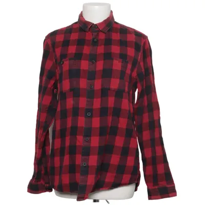Flannel skjorte (Rød, Sort) fra Cedar Wood State Bomuld