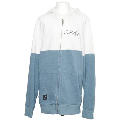 Huvtröja (Blå, Vit) från Skate Nation Bomull, Polyester