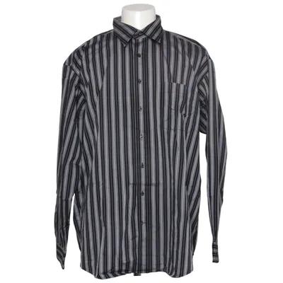 Shirt (Zwart, Grijs, Wit) van Henry Morell Katoen, Polyester