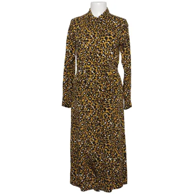 Robe chemise (Jaune, Noir, Blanc) de UNQ Viscose