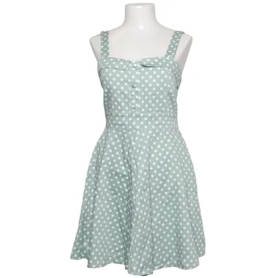 Klänning (Grön, Vit) från Apricot Bomull, Elastan