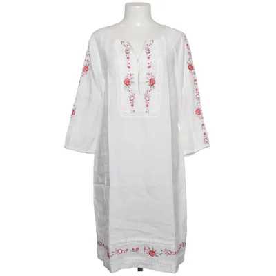 Blouse (White, Red) from Malvin Linen