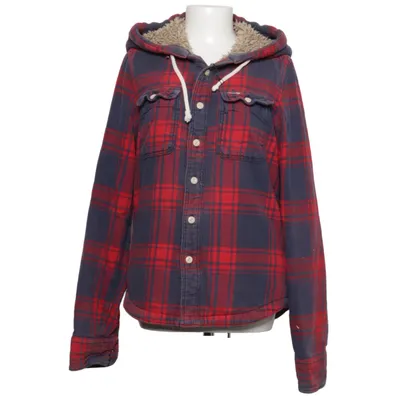Flanelová košile (Červená, Modrá) od Hollister Bavlna, Polyester
