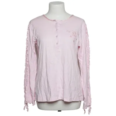 Henley shirt (Roze) van Aqua Katoen, Modal