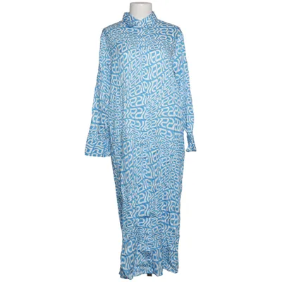 Robe chemise (Bleu, Blanc) de Riva Lyocell