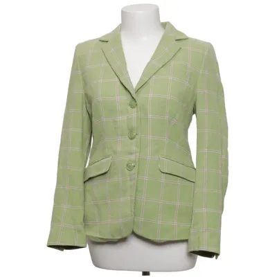 Blazer (Green, White) from Daniels & Korff Cotton, Polyamide, Viscose, Wool
