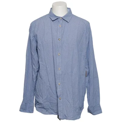 Chemise (Bleu, Blanc) de Distler Coton