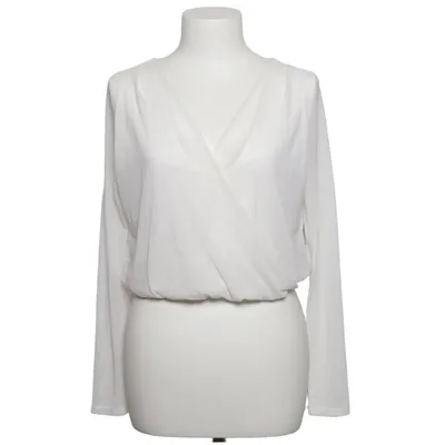 Slå-om bluse (Hvid) fra Lookbook Store