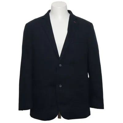 Blazer (Bleu) de Calamar Coton, Polyester