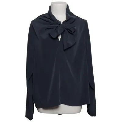 Strikblouse (Blauw) van Anne Valerie Hash Polyester