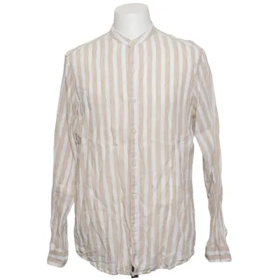 Chemise (Beige, Blanc) de SOS Lin