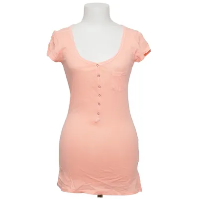 Henley T-shirt (Pink) fra L.O.G.G by H&M Bomuld