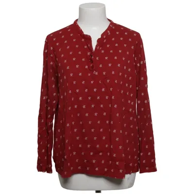 Bluse (Rot, Weiß) von Fashion Highlight Baumwolle, Modal