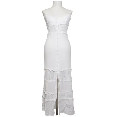 Maxi jurk (Wit) van Divided by H&M Viscose, Polyamide