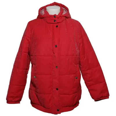 Winterjacke (Rot) von Fiora Blue Polyester, Polyurethan