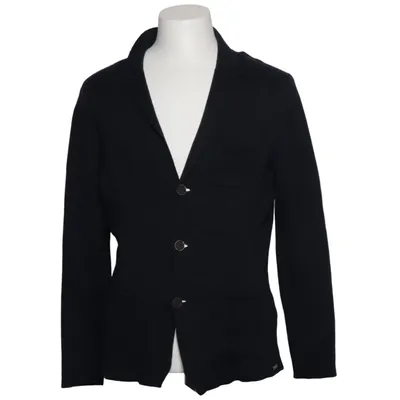 Strickjacke (Blau) von Olymp Baumwolle, Wolle