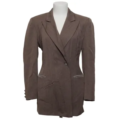 Blazer (Marron) de Sportstaff Polyester, Viscose, Laine