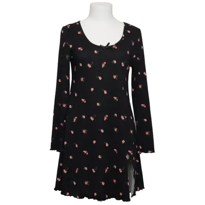 Jurk (Zwart, Roze, Groen) Elastaan, Polyester