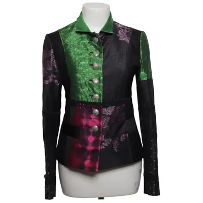 Blazer (Schwarz, Grün, Lila) von Nockstein Trachten